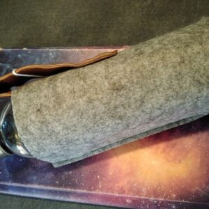 Glass Drinking Bottle with Fabric Carrier