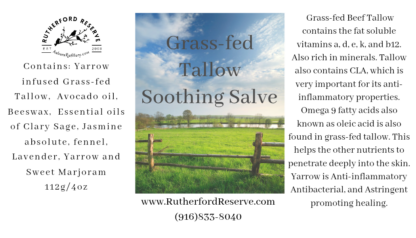 Grass-fed Tallow Soothing Salve - Image 2
